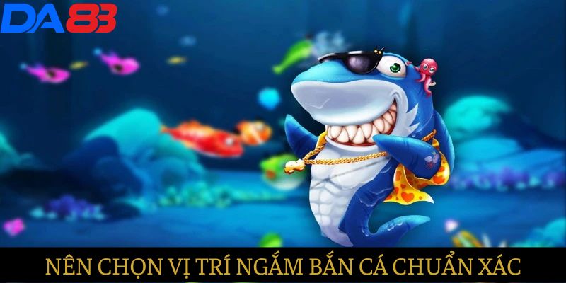 Nên chọn vị trí ngắm bắn cho thật chuẩn xác