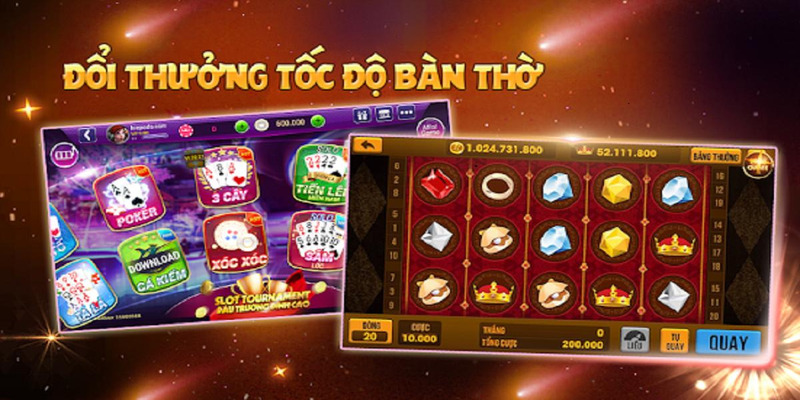 Sảnh Slots của nhà cái